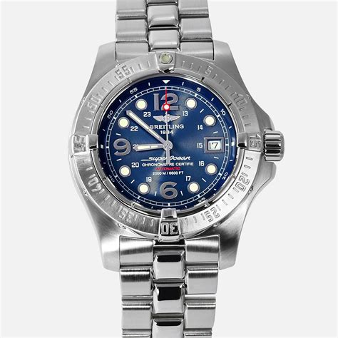 breitling superocean steelfish a17390.